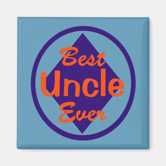 Best Uncle Ever Magnet (Vorne)