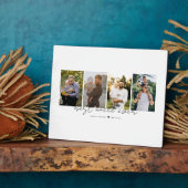 Best Uncle Ever Modern Script 4 Photos Collage Fotoplatte (Seite)