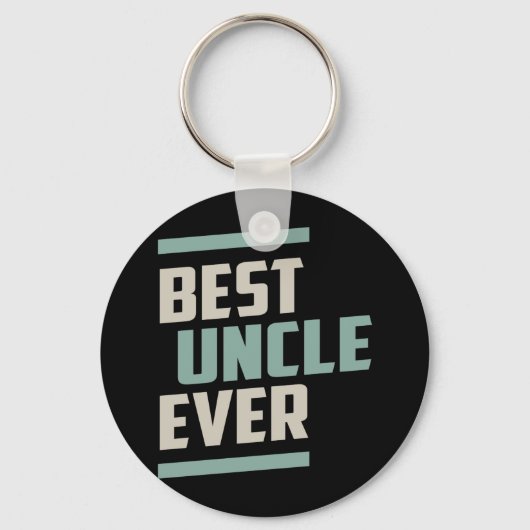 Best Uncle Ever Schlüsselanhänger (Vorderseite)