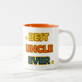 Best Uncle ever Zweifarbige Tasse