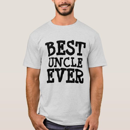 BEST UNCLE JE T - Shirt (Vorderseite)