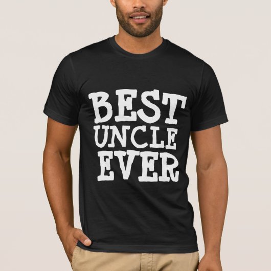 BEST UNCLE JE T - Shirt (Vorderseite)