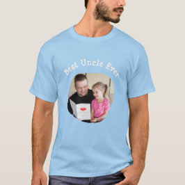 Best Uncle Uploaden Sie Ihr viereckiges Foto T-Shirt
