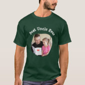 Best Uncle Uploaden Sie Ihr viereckiges Foto T-Shirt (Vorderseite)
