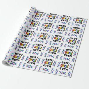 Best Uncle Wrapping Paper Geschenkpapier