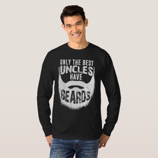 Best Uncles Have Beards  Uncle  Beard T-Shirt (Vorne ganz)