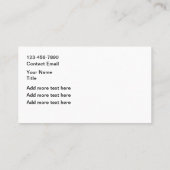 Best Unique Landscaping Service Terminkarte (Rückseite)