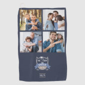 Best Unon by Par Personalisierte Fotos Golf Handtu Golfhandtuch (Vorderseite)