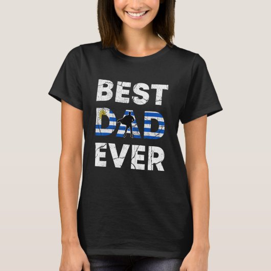 Best Uruguayan Dad Ever Uruguay Daddy Father s Day T-Shirt (Vorderseite)