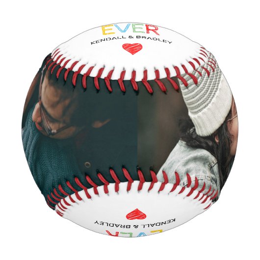 Best Valentine Ever Foto Baseball (Vorderseite)