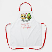 Best Valentine’s Gift Funny Food Apron Custom Name Schürze (Vorderseite)