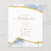 Best Value Agate Glitzer BAT MITZVAH Einladungen (Vorderseite)