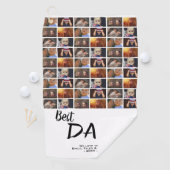 Best Vater 6 Foto Collage Family Foto Muster Golfhandtuch (Insitu)