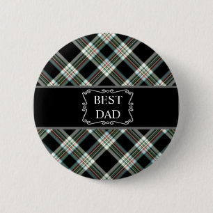 Best Vater Black Tartan Button