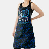 Best Vater Blue Camouflage Name Personalisiert Schürze (InSitu)