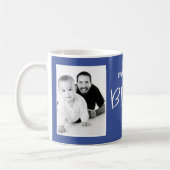 Best Vater Blue Foto Kaffeetasse (Links)