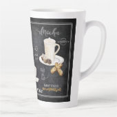 Best Vater Chalkboard Typografie Kaffee in Schokol Milchtasse (Rechts)