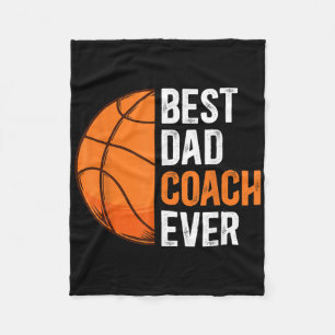 Best Vater Coach Basketball Vater Basketball Spiel Fleecedecke