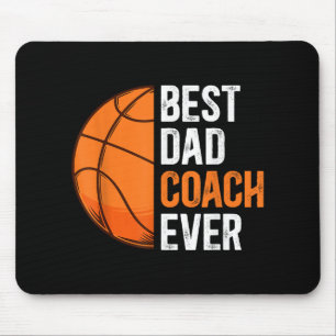 Best Vater Coach Basketball Vater Basketball Spiel Mousepad