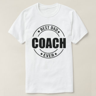 Best Vater Coach Ever, Funny Baseball T-Shirt für