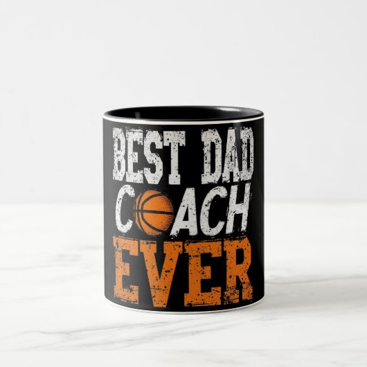 Best Vater Coach Zweifarbige Tasse (Mittel)