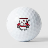 Best Vater Custom Cart Personalisierte Golfbäder Golfball (Vorderseite)