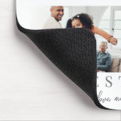 Best Vater Custom Foto Family Collage Mousepad (Ecke)