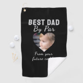 Best Vater Custom Kids Foto Personalisiert Golfhandtuch (Insitu)