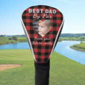 Best Vater Custom Kids Foto Red Buffalo Kariert Golf Headcover