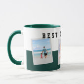 BEST VATER EVENT Custom Foto Collage Vater Geschen Tasse (Links)
