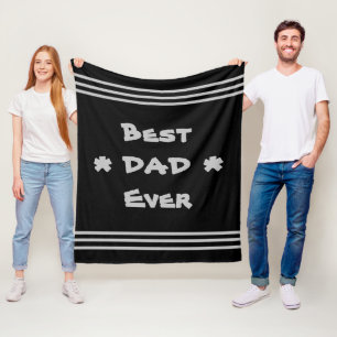 BEST VATER EVENT Einfache moderne Coole Schrift Sc Fleecedecke