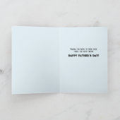Best Vater Ever Award Funny Inspirivity Card Karte (Innenseite)