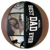 BEST VATER EVER Cool Trendy Einzigartiger FotoColl Basketball (Vertikal)