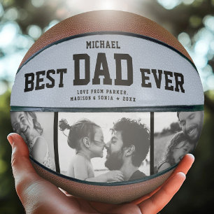 BEST VATER EVER Cool Trendy Einzigartiger FotoColl Basketball