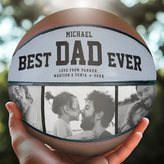 BEST VATER EVER Cool Trendy Einzigartiger FotoColl Basketball