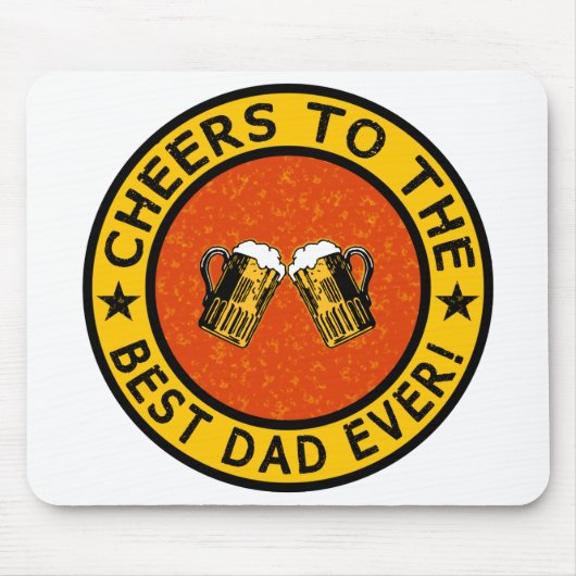 BEST VATER EVER Custom Mousepad (Vorne)