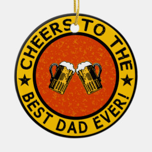 BEST VATER EVER Custom Ornament