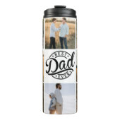 "Best Vater Ever" Foto Tumbler Thermosbecher (Vorderseite)