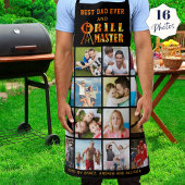 BEST VATER EVER GRILL MASTER 16 Fotocollage-Namen Schürze
