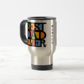 BEST VATER EVER INDIVIDUELLE NAME TASSE (Vorderseite Links)
