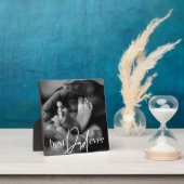 Best Vater Ever Modern Classic Einfach Elegantes F Fotoplatte (InSitu)