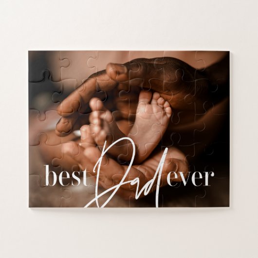 Best Vater Ever Modern Classic Einfach Elegantes F Puzzle (Horizontal)