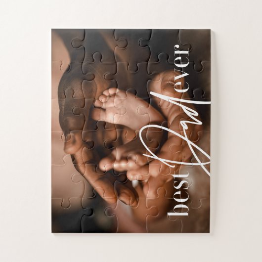 Best Vater Ever Modern Classic Einfach Elegantes F Puzzle (Vertikal)