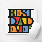 BEST VATER EVER mousepad (Mit Mouse)