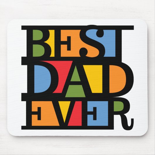 BEST VATER EVER mousepad (Vorne)