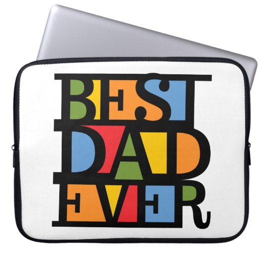 BEST VATER EVER Notebook-Ärmel Laptopschutzhülle (Vorderseite)