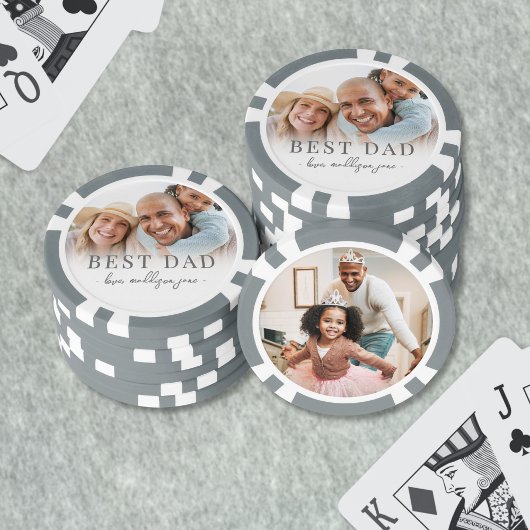 Best Vater Family Fotos Pokerchips