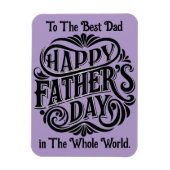 Best Vater Flexible Foto Magnet (Vertikal)