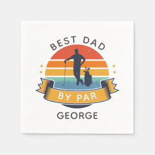 Best Vater Golfsport Vater Geburtstagsgag Serviette