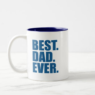 Best. Vater. Immer.(Blau) Zweifarbige Tasse
